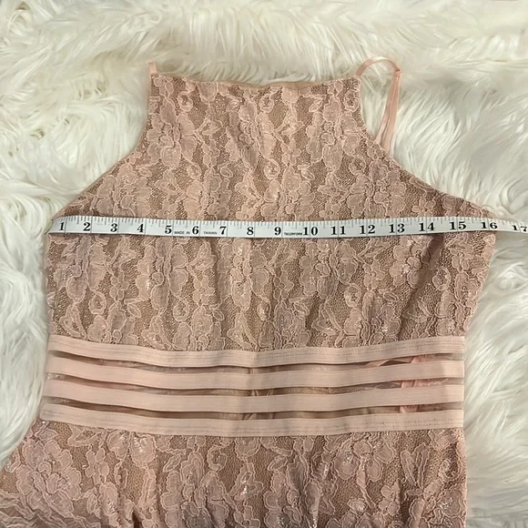 ❌ SOLD 💝 LIVE SHOW 💝BUNDLE ❌Lace All Over Skater Skirt Dress CITY STUDIO Size 13 - Picture 11 of 15